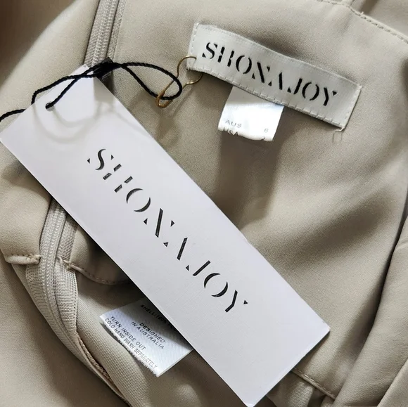 New!Shona Joy cocktail core draped dress - www.joarbit.com